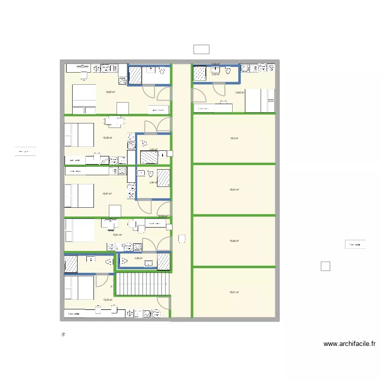 greg appart. Plan de 16 et 226 m² greg appart. Plan de 16 et 226 m²