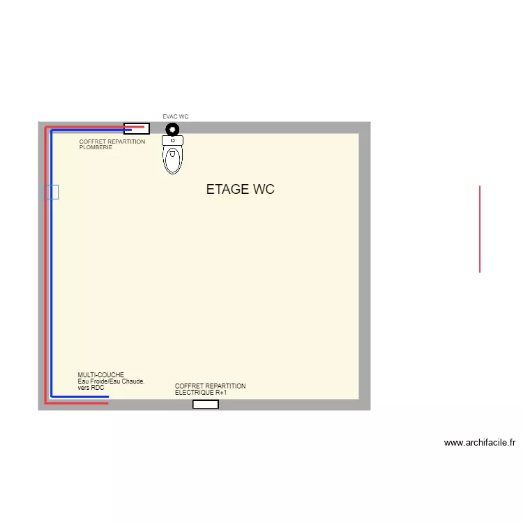 PROJET SYLVAIN PLOMBERIE. Plan de 