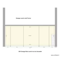 GM Surface rez de chauss&eacute;e garage bois