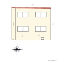 plan Façade Nord carole