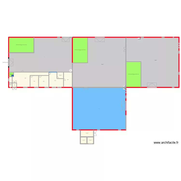 BANQUE ALIMENTAIRE Bâtiment B - Projet V2. Plan de BANQUE ALIMENTAIRE Bâtiment B - Projet V2. Plan de