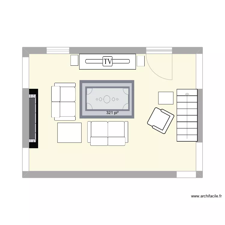 SALON-2. Plan de 