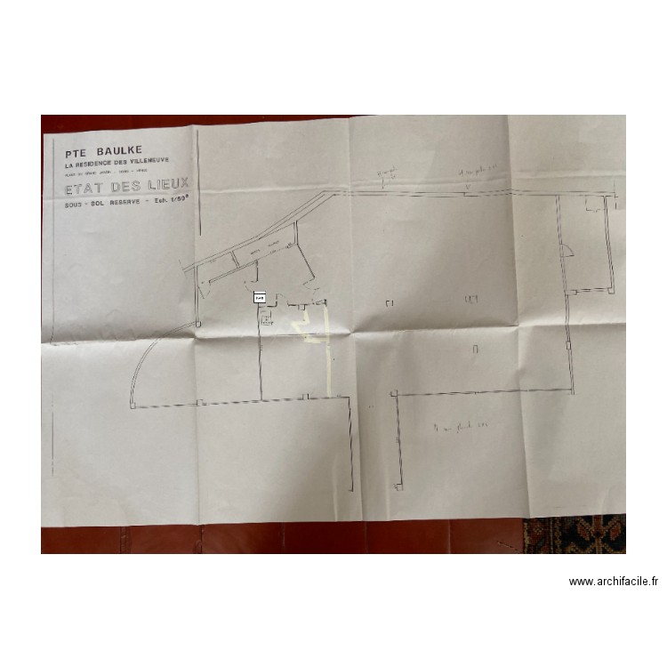 PKG. Plan de 0 pièce et 0 m2