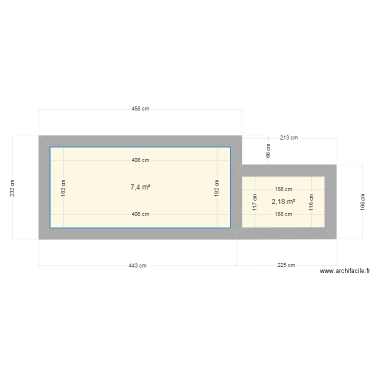 laborde. Plan de 0 pièce et 0 m2