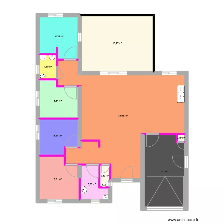 maison BBC. Plan de maison BBC. Plan de