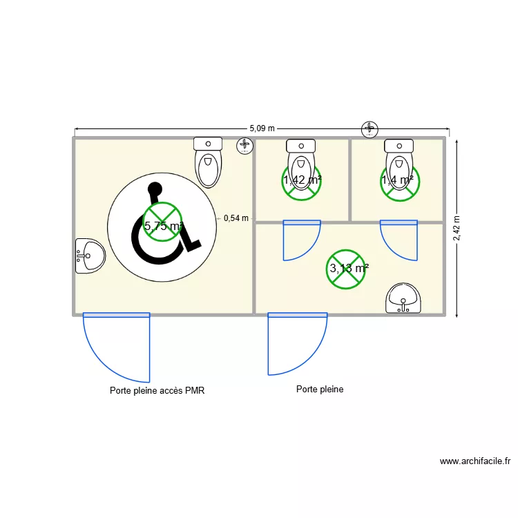 plan mail Estelle. Plan de 4 Pièces et 12 m² plan mail Estelle. Plan de 4 Pièces et 12 m²