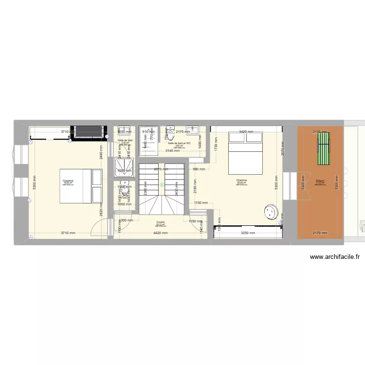 PROJET DEFINITIF 2CH ET CELLIER BIS. Plan de 
