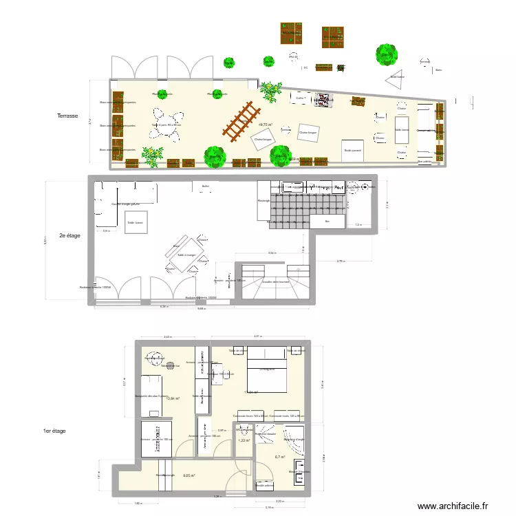 10 passage Rivi&egrave;re Terrasse v3. Plan de 