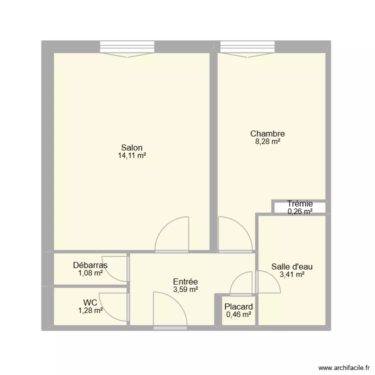 STUDIO THEO janvier 2026 V2. Plan de 8 et 32 m² STUDIO THEO janvier 2026 V2. Plan de 8 et 32 m²