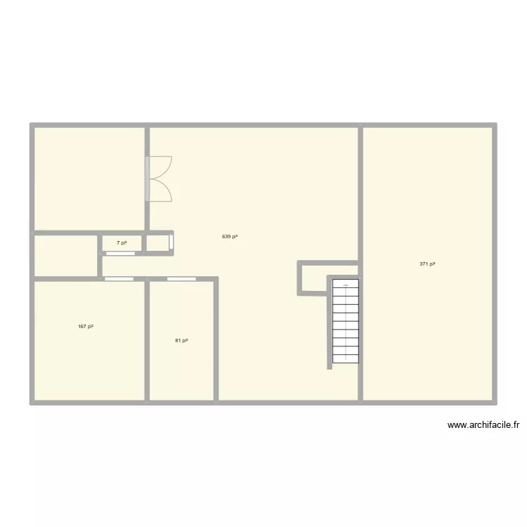 maison. Plan de maison. Plan de