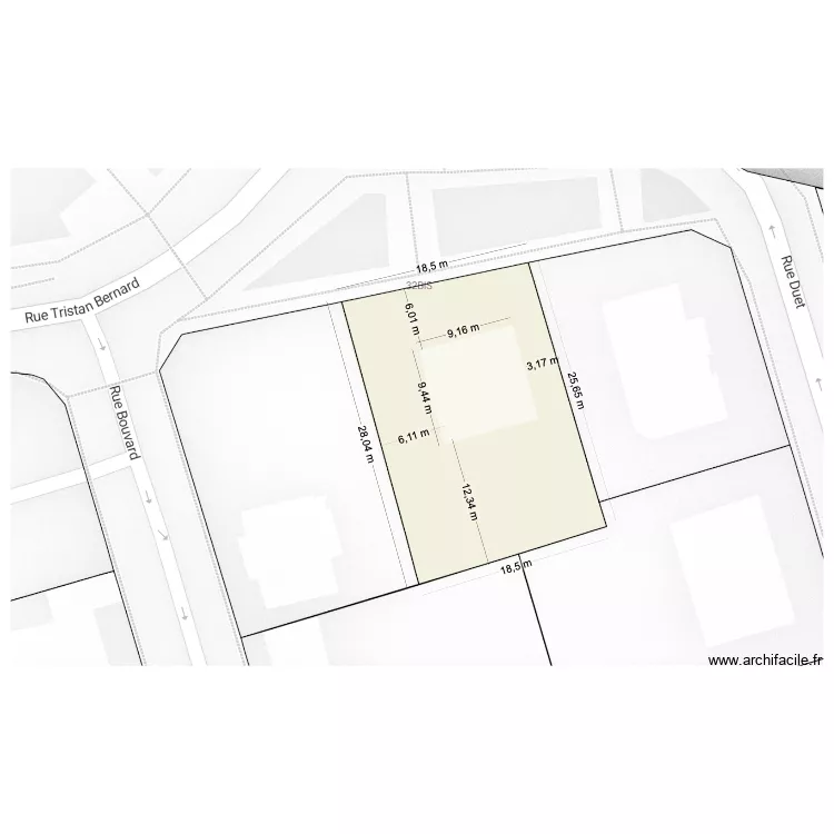 Plan masse Def. Plan de 