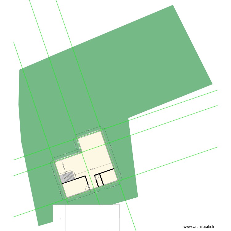 MAISON 11/05. Plan de 5 pièces et 183 m2
