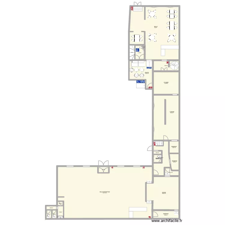 restaurant bernay zoom. Plan de 23 et 312 m² restaurant bernay zoom. Plan de 23 et 312 m²