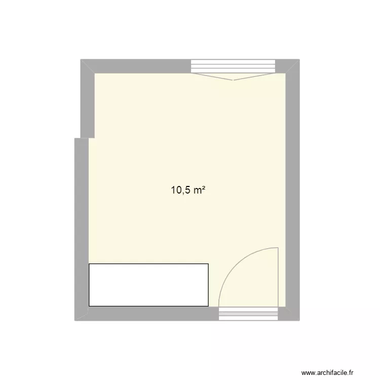 cha. Plan de 1 et 11 m² cha. Plan de 1 et 11 m²