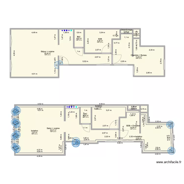 Appartement NB. Plan de Appartement NB. Plan de