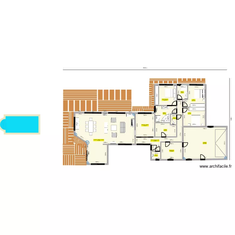 Cagnac 8. Plan de 13 et 230 m² Cagnac 8. Plan de 13 et 230 m²