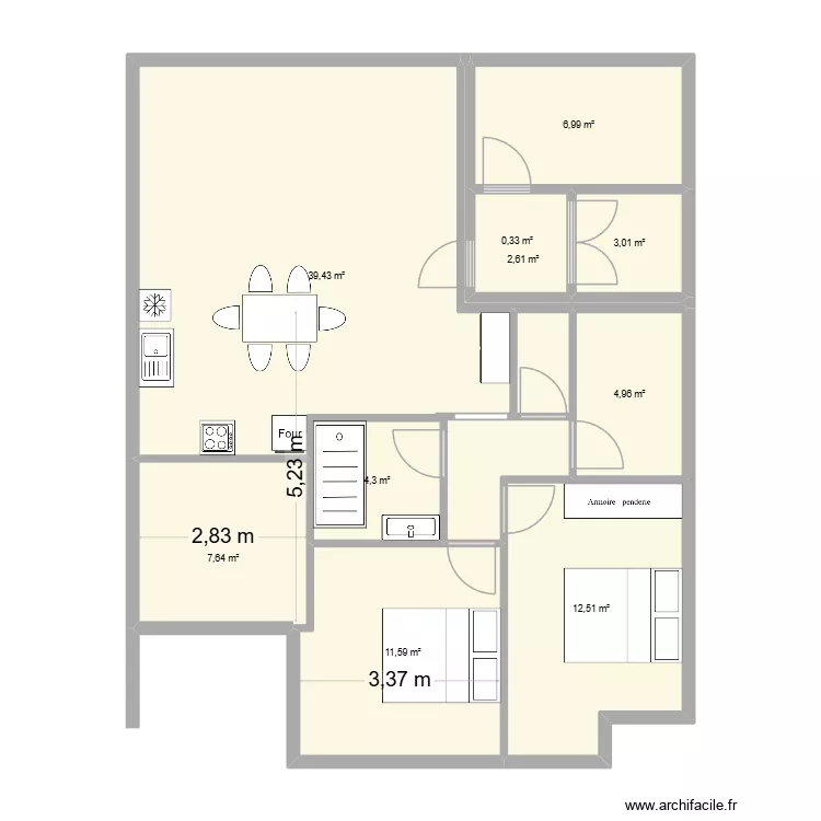 andenne 58 2. Plan de 