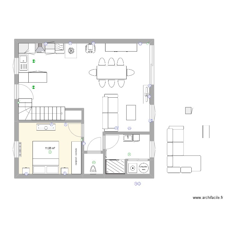 Maison 2. Plan de 0 pièce et 0 m2