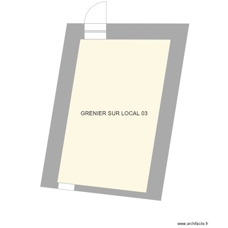 REVERSEAU FUITEAU GRANGES RDC. Plan de 0 pièce et 0 m2