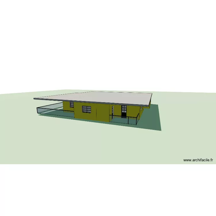 Maison Vanamboini. Plan de 8 et 153 m² Maison Vanamboini. Plan de 8 et 153 m²