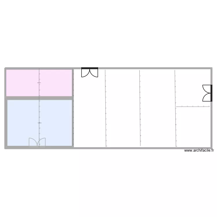 Depot. Plan de 2 et 164 m² Depot. Plan de 2 et 164 m²
