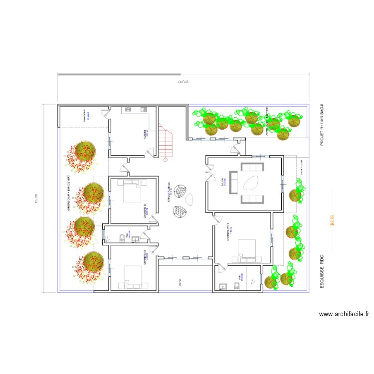 keur balla1. Plan de 0 pièce et 0 m2