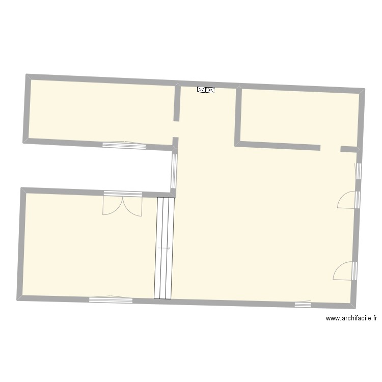 BAT36. Plan de 1 pièce et 160 m2