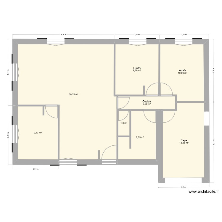 Maison 2. Plan de 0 pièce et 0 m2