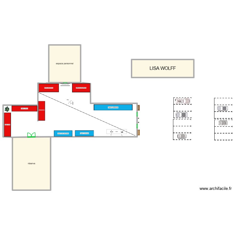 wolff lisa. Plan de 0 pièce et 0 m2