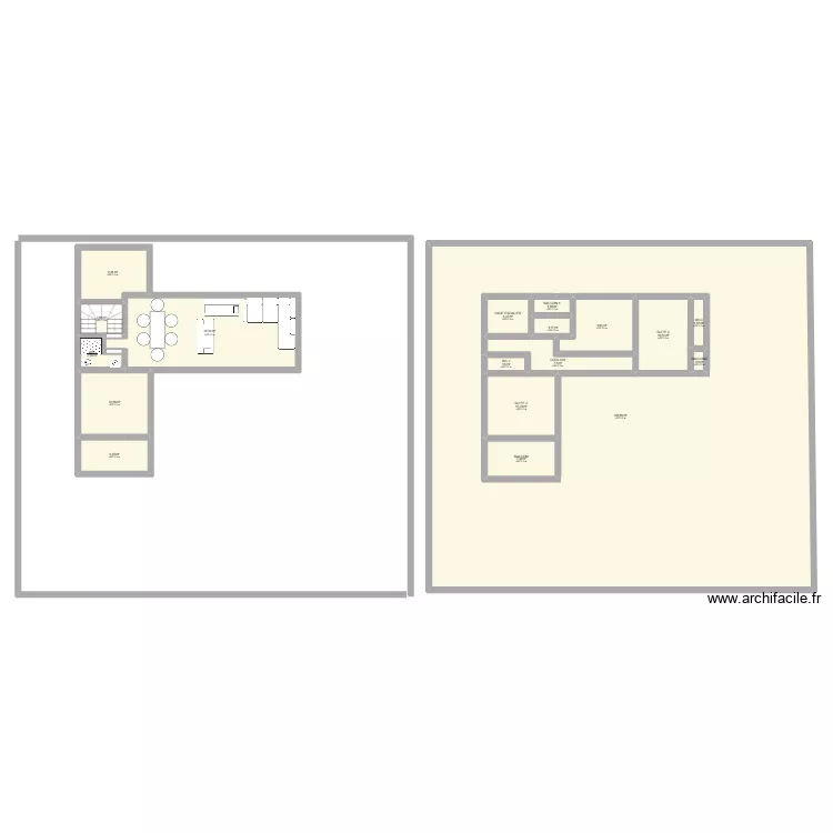 sadok house. Plan de 18 pièces et 510 m²