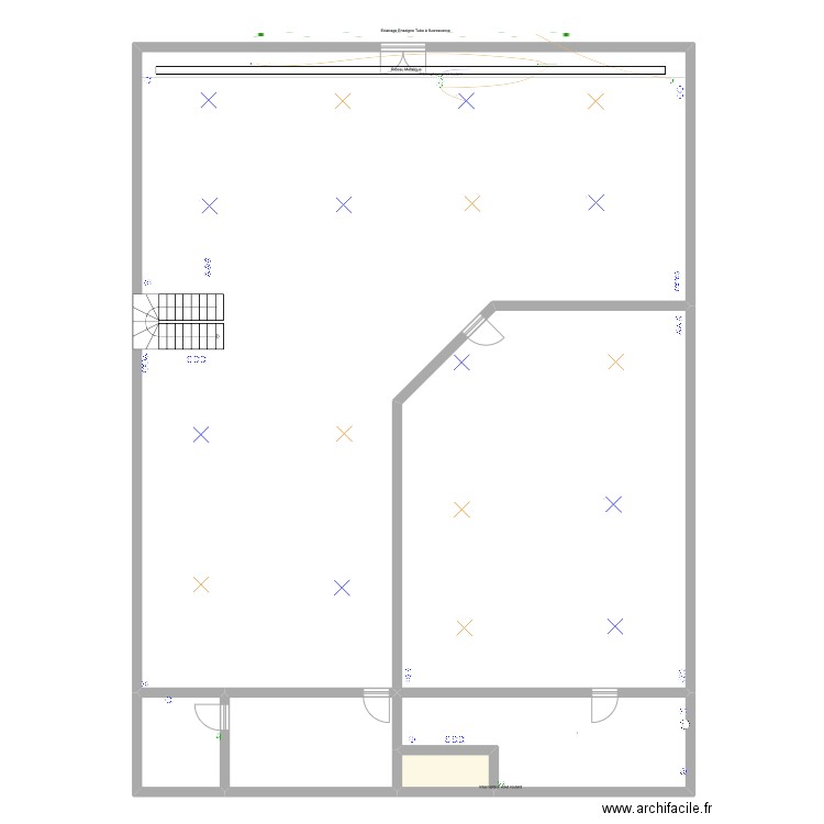 chabrol. Plan de 9 pièces et 526 m2