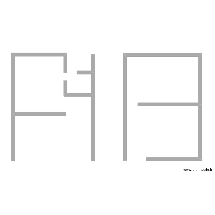 mini maison. Plan de 0 pièce et 0 m2