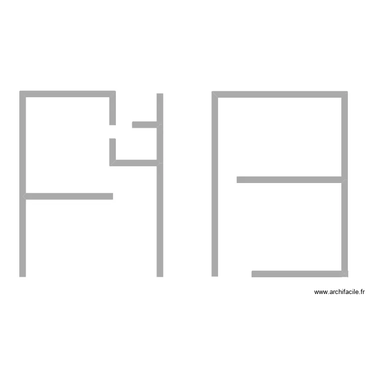 mini maison. Plan de mini maison. Plan de