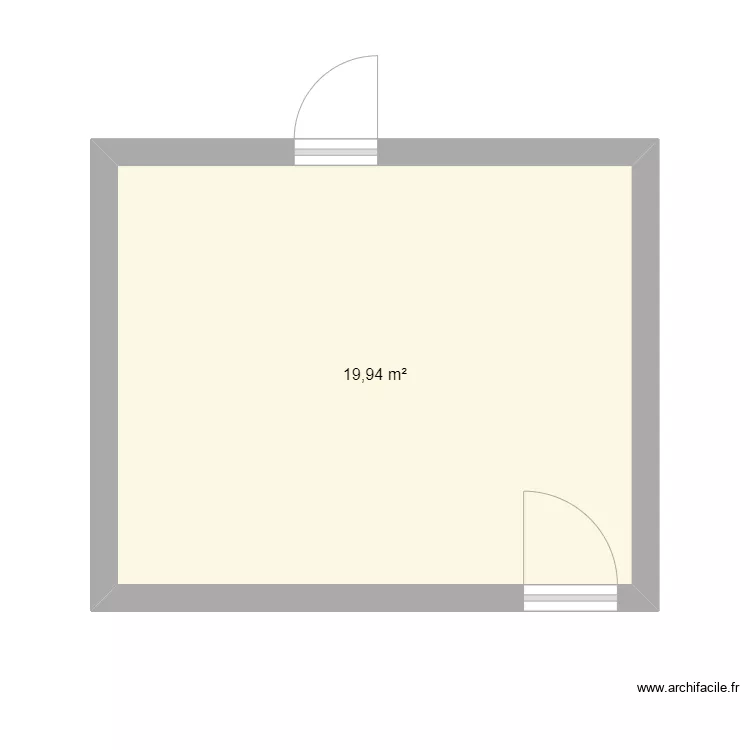 PROJET CHENUAT DION . Plan de 