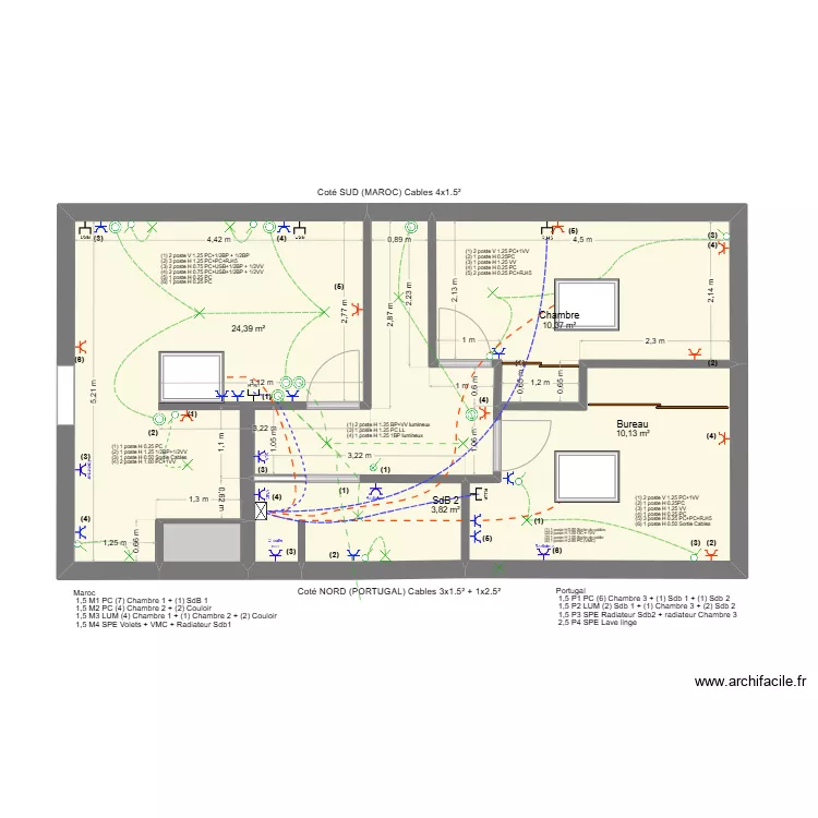 PAM etage elec Detail 3. Plan de PAM etage elec Detail 3. Plan de