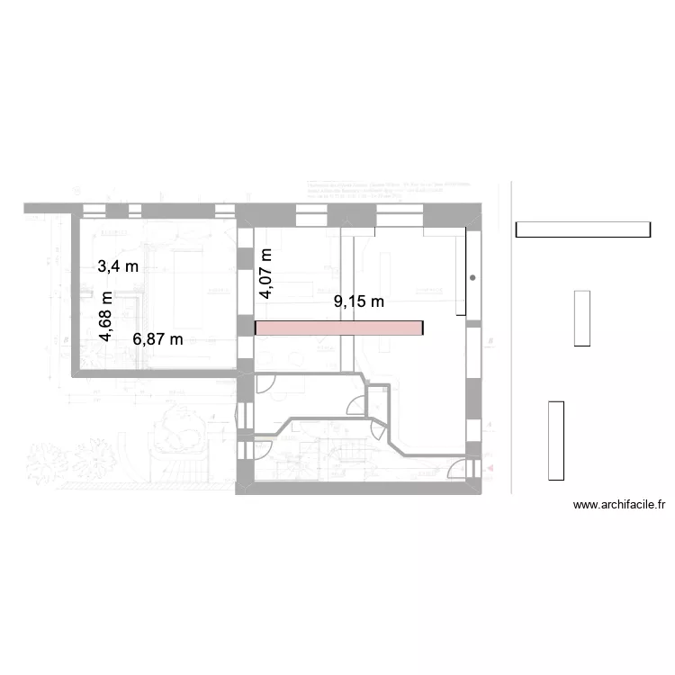 Plan pharmacie ancienne 3. Plan de 