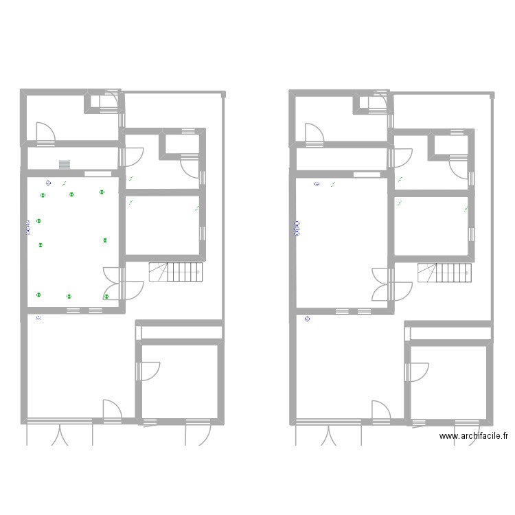 EMMA ADJAKP. Plan de 6 pièces et 61 m2