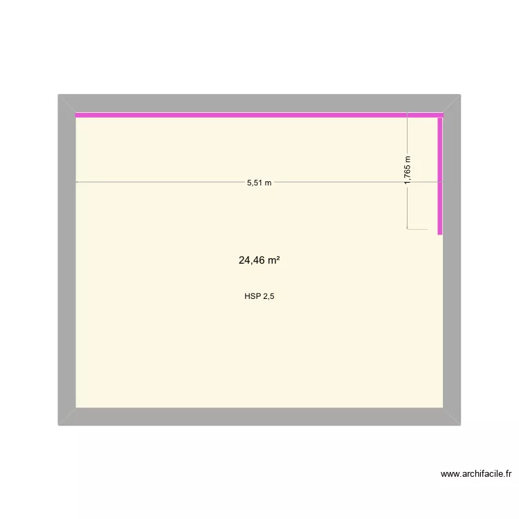 MARTINEZ - PAYAN BERTRAND - CUVEVALE. Plan de 1  et 24 m²