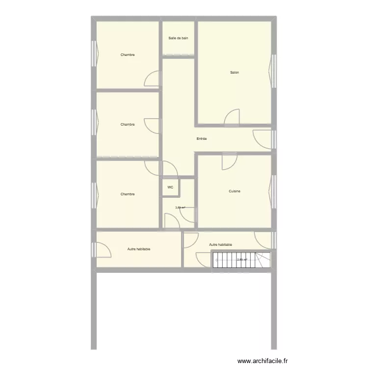 DEMARY. Plan de 12  et 115 m²