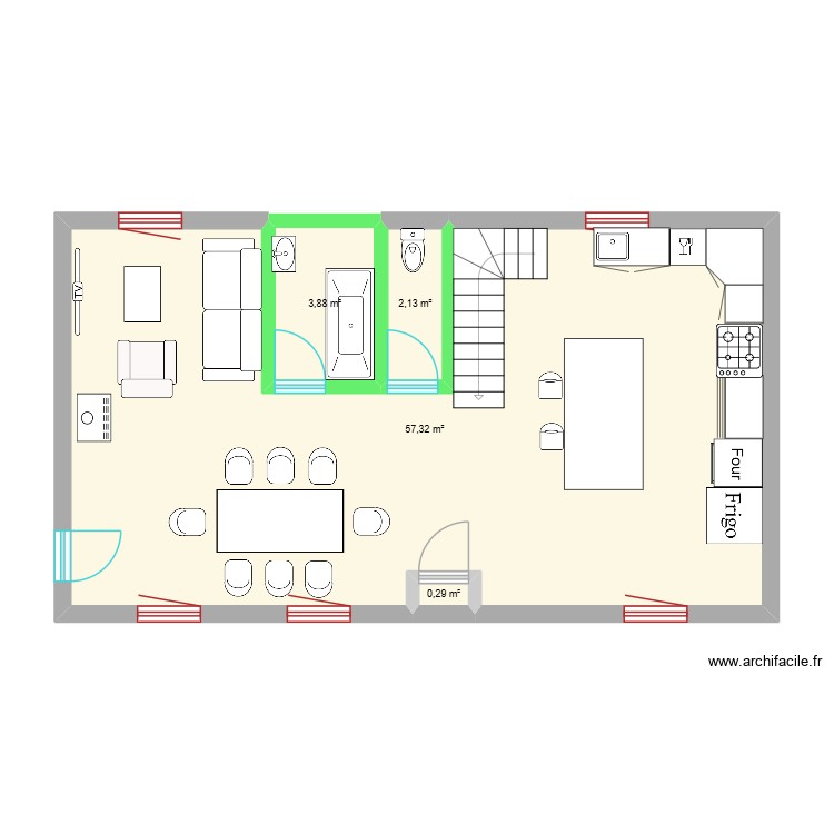 bas. Plan de 0 pièce et 0 m2 bas. Plan de 0 pièce et 0 m2