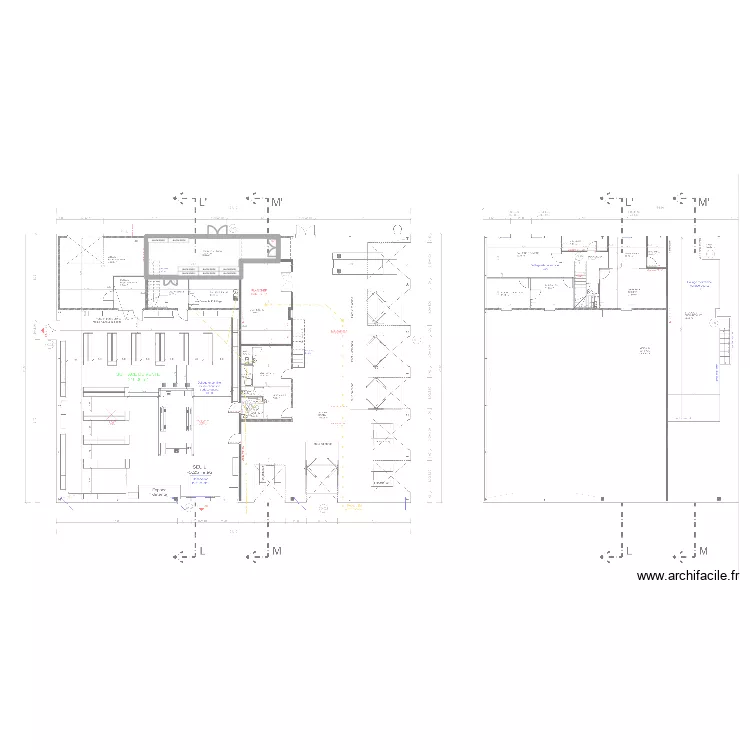Nort. Plan de 1 Pièce et 33 m²
