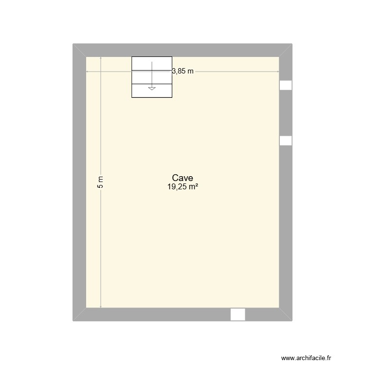 CAVE MAISON. Plan de 0 pièce et 0 m2