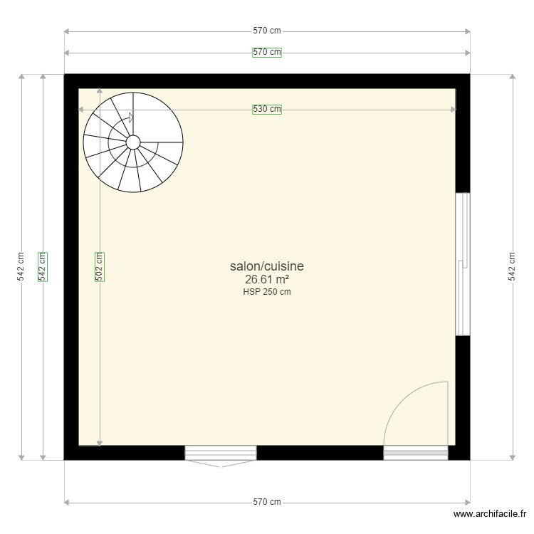 maison. Plan de 0 pièce et 0 m2