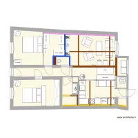 Plan D&eacute;finitif meubl&eacute; option 3 meubl&eacute;