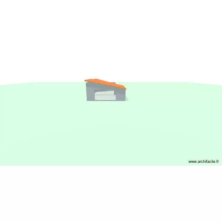 Garage extension. Plan de 2 et 72 m² Garage extension. Plan de 2 et 72 m²