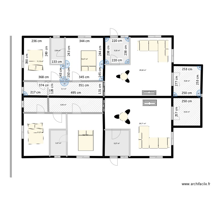 LOCAT. Plan de 0 pièce et 0 m2