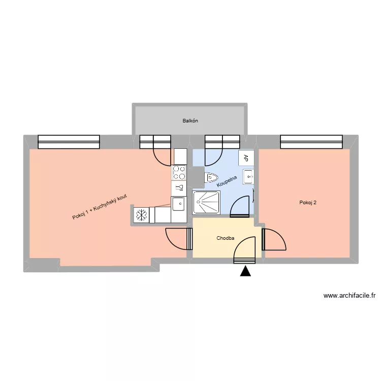 Kapit&aacute;na Jasioka 731, byt 5. Plan de 11  et 175 m²