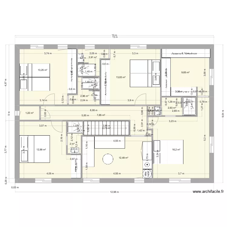 perols haut 21 03. Plan de 