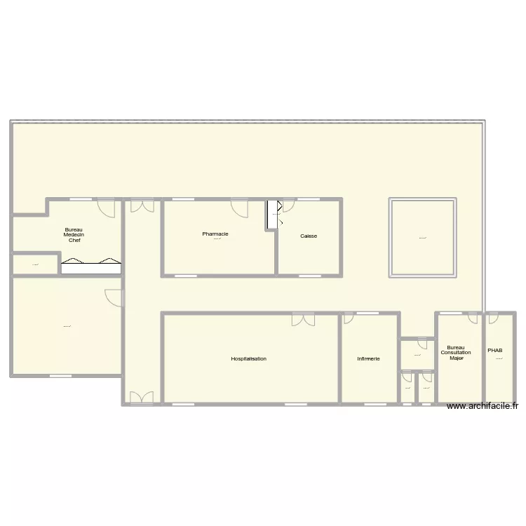 Vue En PLan CS ATHUEME. Plan de 