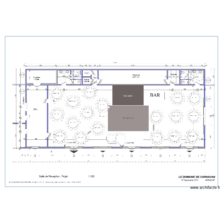DOMAINE DE CARNAVAN. Plan de 0 pièce et 0 m2